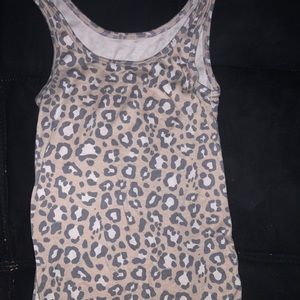 cheetah tank top